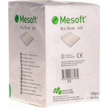 Mölnlycke Mesoft komprese z netkaného materiálu 10 x 10 cm