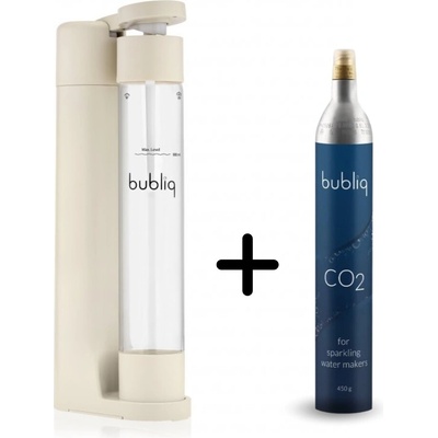Bubliq + bombička CO2 béžový