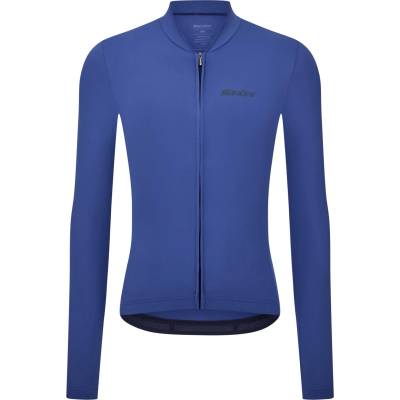 Santini Фланелка с дълъг ръкав за колоездене Santini Sensation L/S Jersey Cycling jersey - Marine - размер XS (056-3862-0112)
