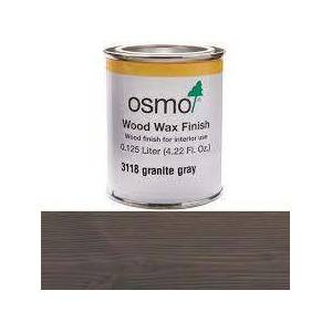 Osmo Wood Wax Finish 3118 Гранит сиво - декор вакса (58610)