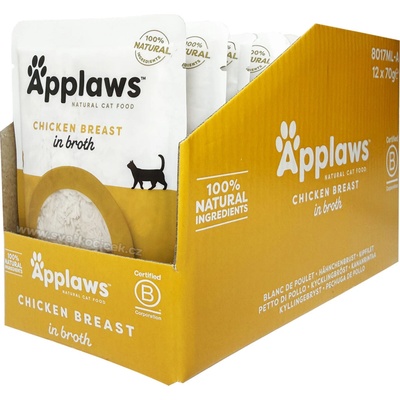 Applaws kuřecí prsa MULTIPACK kapsička 12x70 g