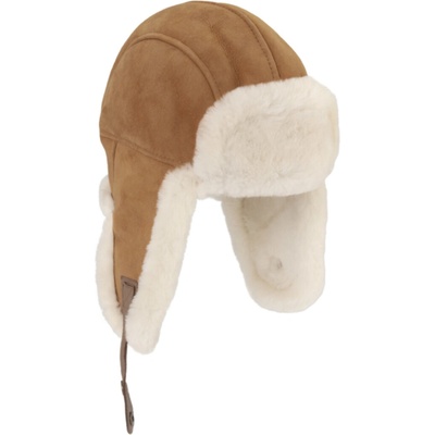 Fiebig Headwear since 1903 Unisex ušanka Aviator s jehněčí kožešinou