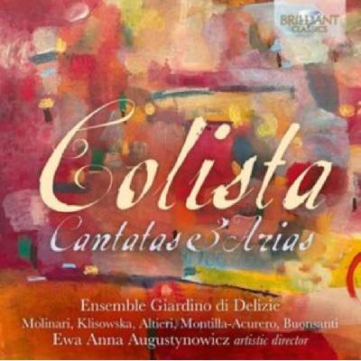 Colista Cantatas Arias Jewel Case Album CD