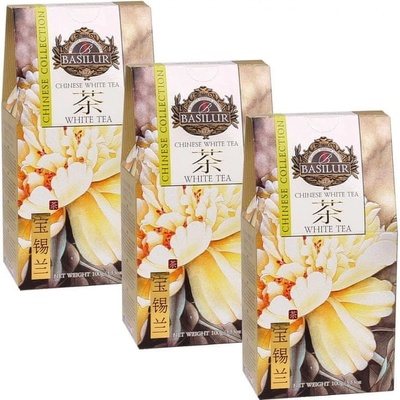 Basilur biely čaj Chinese White Tea papier 100 g