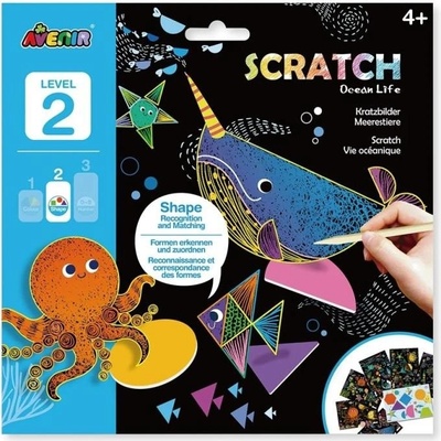 Avenir Škrabací obrázky Level 2 Oceán