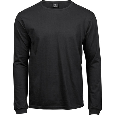 Tee Jays soft tričko s dlhými rukávmi čierne