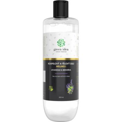 Levanduľa a medovka – kúpeľový a telový olej 500 ml – Green idea