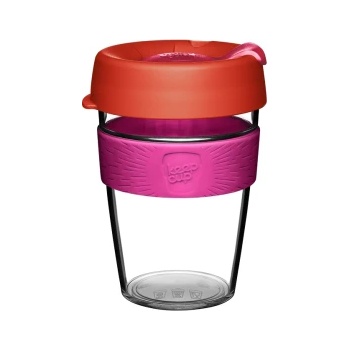 KeepCup Clear - 340, Pink Daybreak (CCDAYB12)