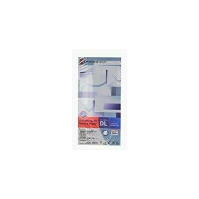 Obálka dlouhá bílá samolepící DL 50ks 110x220mm