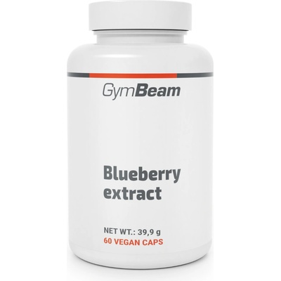 GymBeam Čučoriedka extrakt 60 kapsúl