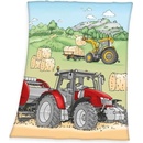 HERDING Fleece deka Traktor