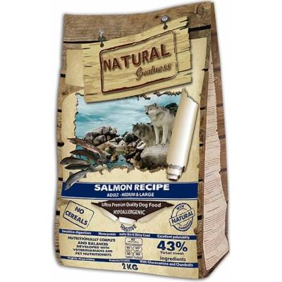 Natural Greatness Salmon Recipe Medium,Large /losos/ 2 kg