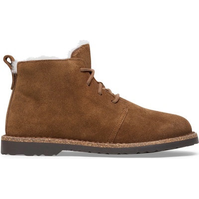 Birkenstock Дамски зимни ботуши Birkenstock Women's Uppsala Mid Suede Shearling Winter boots - Dark Tea - размер 37 (121-1075-0212)