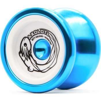 yoyo Yoyofactory Axolotl Metal Aqua Blue