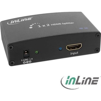 InLine 65009 видео сплитер HDMI 2x HDMI (65009) (65009)