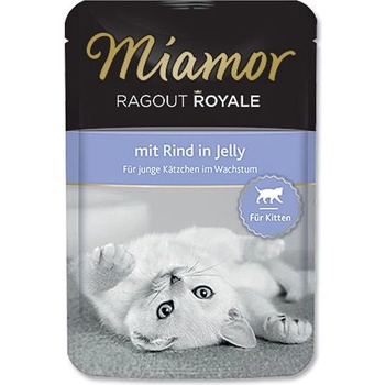 Miamor Ragout Kitten говеждо консервирано ястие 100 г