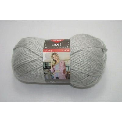 Soft 100g - 08323 svetlá šedá