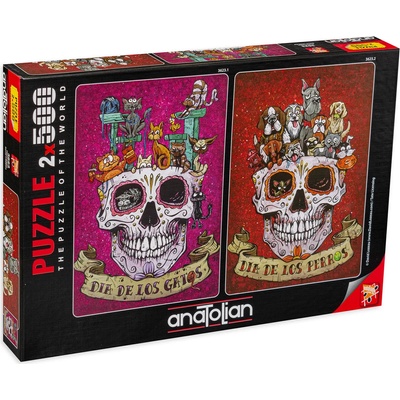 Anatolian Пъзел Anatolian от 2 х 500 части - Хелоуин (P3623)