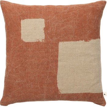 ferm LIVING Декоративна възглавница Oleo 50 x 50 см бежов и червен цвят (1104270903)