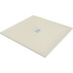 Mexen Hugo квадратно корито SMC 100 x 100 см, бежово, бяла маска - 42691010-W (42691010-W)