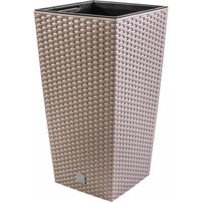 Prosperplast Květináč plast béžový 42,1 x 22,5 x 42,1 cm