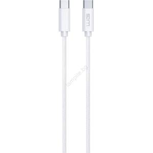 WINNER GROUP-WG - USB кабел USB-C / USB-C 60W 3m бял (WN0025)