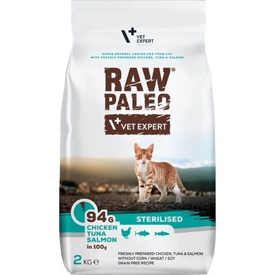 VetExpert Vetexpert Raw Paleo стерилизирана котка 2 кг