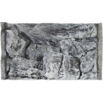 EKOL 3D Фон за аквариум 50x30см - СКАЛА СИВО