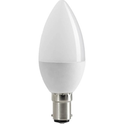 Optonica LED Candle C37 B15 6W studená bílá