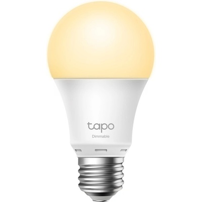 TP-Link Tapo Chytrá žárovka L510E Smart, 8,7 W, E27, teplá bílá