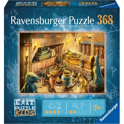 RAVENSBURGER Únikové EXIT KIDS Egypt 368 dílků