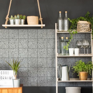 Ambiance Стикери в комплект на плочките 60 бр. 10x10 cm Terrazo - Ambiance (col-tiles-ROS-B155_10x10cm)