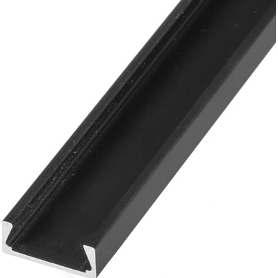 LED profil Mikro 2 černý - Profil bez krytu 1m TL-09219 09219