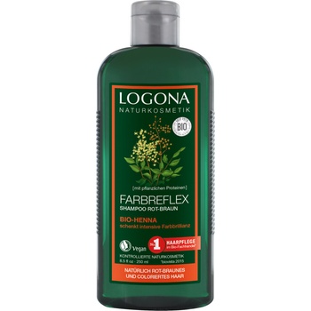 Logona Henna šampón pre hnedé a farbené vlasy 250 ml