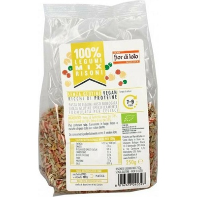 Fior Di Loto Risoni luštěninové tříbarevné BIO 250 g