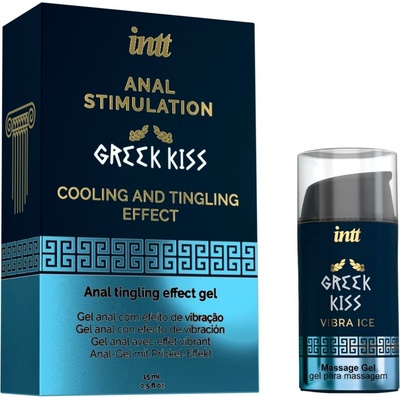 intt Greek Kiss Vibra Ice Massage Gel 15 ml – Zboží Mobilmania