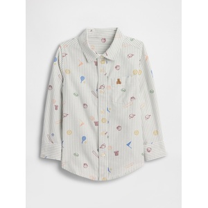 GAP Бебешка оксфордска риза GAP GAP | Zelen | Момчешки | 2 години
