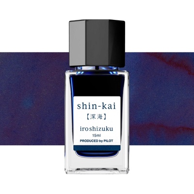 Pilot inkoust Iroshizuku 15 ml shin kai – Zboží Dáma