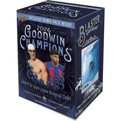 Upper Deck Športové 2026 Goodwin Champions Blaster Box