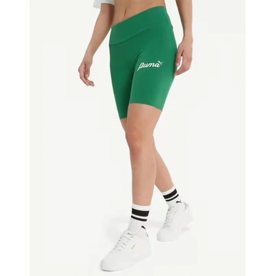 PUMA Essentials+ Blossom 7 Script Tights Green