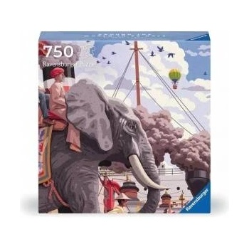 Ravensburger Puzzle 750 Art&Soul Around the World in 80 Days