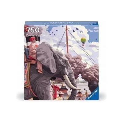 Ravensburger Puzzle 750 Art&Soul Around the World in 80 Days