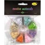 Galeria Hobby Sequins 8 colors pastel 6mm 40g