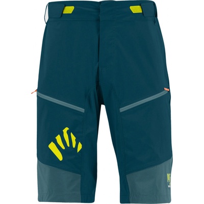 Karpos krátké bez laclu Rapid Baggy modrá/zelená