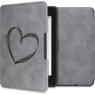 KW Mobile Brushed Heart KW4974707 pre Amazon Kindle Paperwhite 1/2/3 šedé