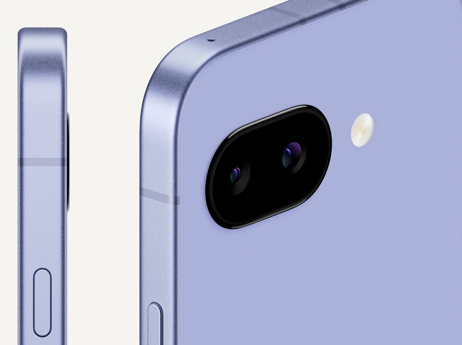 Záběr na fotomoduly Google Pixel 9a