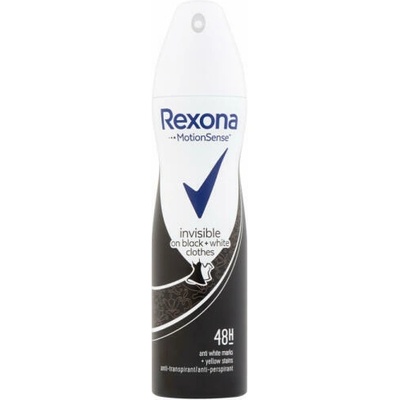 Rexona Women Invisible Black & White Diamond deo spray 150 ml