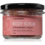 Almara Soap Body Scrub захарен скраб за тяло против целулит с аромат Strawberry Cream 180 гр