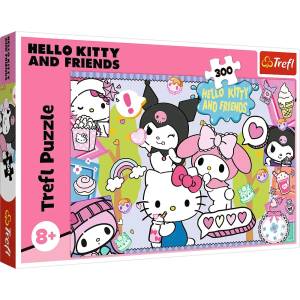 Trefl Пъзел Trefl от 300 части - Hello Kitty: Лудо трио (23039) - baby