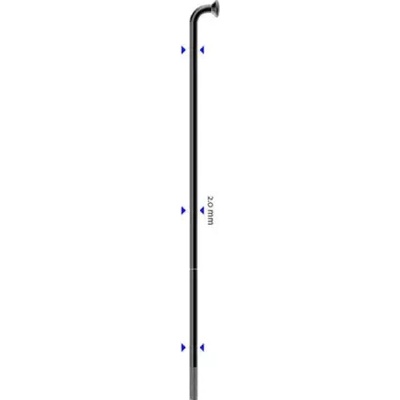 Sapim Leader drôt čierny 292 mm